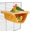 Gaiolas de pássaros pet hammock hammock lear lear leito removível lavável gaiola poleiro para acessórios de hamster de papagaio 221128