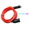 12V 24V 10A Car Cigarette Lighter Extension Cord 3.6M 1.5M Socket Styling Charger Cable Female Plug Accessories