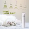 Tondeuse à cheveux électrique pour animaux de compagnie Mewoofun 4 en 1 avec 4 lames tondeuse à ongles meuleuse à ongles recharge professionnelle coupe de cheveux pour chiens chat 221128