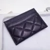 Portefeuille en cuir véritable pour femmes, nouveau porte-cartes Caviar de haute qualité, mini portefeuille 3209