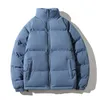 Hommes vers le bas Parkas hiver hommes épaissir veste chaud col montant vestes mode Parka bulle manteau femmes surdimensionné Streetwear 5XL 221128