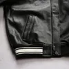 Men's Jackets Men's Genuine Leather Flying Suit Jacket French Sheepskin Large Size Autumn Winter Warm Coat