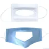 Designer masker transparenter respiratorer tvättbar dammtät återanvändbar mask Justerbara ansikten masker örat hängande bekväm döv stum go dhc7a