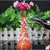 Party Decoration White Pearl String Festival Light Led Snow Fallled Party Lamp 10 Lights Decorative Plastic 11 4Yf L2 Drop Delivery Dhiw1