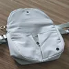 LL Festivali Çanta Fermuar Açık Crossbody Ayarlanabilir Askı Yoga Çantaları Su Geçirmez Mikro Kadın Omuz çantası var