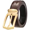Belts Genuine Leather For Men Men's Belt Stainless Steel Pin Buckle First Layer Cowhide