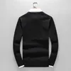 Herrtröjor Stickad tröja Rundhals Långärmad Herr Modedesigner Bokstäver Tryck Höst Vinterkläder Slim Fit Pullovers Herr Street Wear Toppar M-3XL #w1