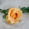 Decorative Flowers Han Rose High Grade 2 Silk Simulation Flower Fake Wedding Home Decoration Plant