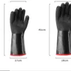 Accessoires pour Outils de Barbecue 14/18 Pouces Gants de Cuisine Revêtement en Néoprène Résistance à la Chaleur à Haute Température pour Barbecue Jardinage Industriel Épais 221128