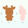 Storage Boxes Bins Creative Resin Coin Piggy Bank Cartoon Deershaped Living Room Bedroom Desktop Decoration Ornaments 221128