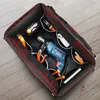 Tool Bag Large Space Multi-Function Multi-Pocket Waterproof Anti-Fall Storage 1680D Oxford Cloth Electrician 221128