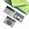 Little Bee Wallet Card Holder Luxury أصلي محفظة جلدية أزياء نسائية المحافظ الرجال المطبوعة نمط مفتاح حلقة Shor Square Luxurys Coin Coin Mini Canvas