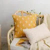 Pillow Orange Yellow Gray Cover Autumn Winter Tufted Star Pillowcase Waist PillowCover Bedroom Sofa Zip 30x50cm/50x50cm