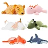 Big Dinosaur Doll Plush Toy Cartoon Simplove Plud Pillow Soft Baby Companion Gift for Children Girls Toys 38cm