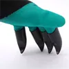 4 Claws Garden Gloves With Latex ABS Plastic Waterproof Planting Digging Soil Durable Waterproof Work Glove Outdoor Tool