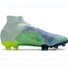 サッカースーパーフライVIII屋外芝生の男の子のサッカーブーツトレーニングfg ag cleats futebol wholesale chuteiras 221125を販売するドレスシューズ