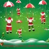 クリスマスの装飾ペンダント老人雪だるまの飾り飾り陽気な子供のおもちゃナビダッドホームファブリック雰囲気221125