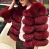 Abrigo de piel sintética para mujer, chaqueta mullida de otoño e invierno para mujer, peluche corto de moda peludo de alta calidad para mujer