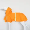 Dog Apparel S5XL Pets Small Dog Raincoats Reflective Small Large Dogs Rain Coat Waterproof Jacket Fashion Outdoor Breathable Puppy Clothes 221125