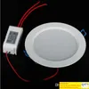 Superthin infälld LED Downlight SMD5730 PANEL LIGHT 7WRECESSE Takbelysning Cool Whitewarm White