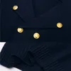 Cardigan Britannique Enfants Garçons Tricoté Manteau Uniforme Scolaire Primaire Automne Hiver Enfants Filles Solide Couleur Double Boutonnage Chandails 221128