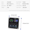 Voltmeter 12V och Switch QC 3.0 Dual Port Fast USB Car Charger Cigarett￤ndare i den vattent￤ta adapterpluggen