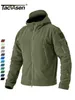 Herrenjacken TACVASEN Military Army Herren Fleece Taktischer Kampf Full Zip Kapuzenmäntel Wandern Klettern Oberbekleidung Kausal Parka 221124