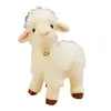 Kawaii belle Animal mouton jouets en peluche petites poupées d'agneau mignon cloche alpaga jouet de haute qualité pour enfants filles cadeaux