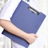 Filing Supplies A4 File Folder Clipboard Writing Pad Memo Clip Board Double Clips Test Paper Storage Organizer School Office Stationary 221128