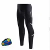 Pantalon Pantalon de cyclisme antichoc hommes automne ajustement serré Long 20D anti-dérapant rembourré Gel vélo vtt descente pente vélo de montagne 221125