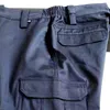 يمكن تخصيص سروال الرجال للرجال من القماش الأزرق مريح ومقاوم للبلى لموظفي ورشة العمل لإنتاج ملابس عمل مختلفة