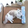 Dog Apparel Soft Blanket Summer Cooling Mat Reusable Pet Wear-resistant For Kitten