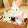 بيع ساخنة لطيف أرنب دمى Mini Rabbit Peluche Toys Studed Soft Animal Toy for Home Room Decoration الزخرفة هدية عيد ميلاد هدية