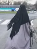 Ropa étnica Ramadán Eid musulmán Long Hijab Headcarf Mujeres de 3 capas Long Long Islamic Clothing Hijabs Musulman Garmeu36