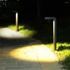 Thrisdar Outdoor Gardem Prato Luce Impermeabile Paesaggio Via Villa Lampada da palo Cortile Strada Pilastro