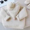 Cardigan Milancel Winter Kids Sweaters bont voering meisjes vesten warme jongens gebreide kleding chidlren outfit 221128