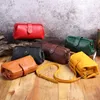 Sacs de soirée décontracté Mini sac à bandoulière pour femmes 2022 sacs à main de luxe à la main en cuir tanné végétal épaule Messenger fille Clip