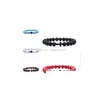 Beaded 8Mm Lava Stone Turquoise Bracelet Bangles Cross Natural Energy Yoga Beaded Drop Delivery Jewelry Bracelets Dh1Dx