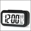 Desk Table Clocks Intelligence Glow Electronic Alarm Clock Student Children Led Digital Clocks With Temperature Date Mticolor 10 8 Dhzpa