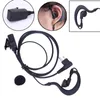 2 broches PTT Mic Covert Acoustic Tube Ecoute casque portable pour radios walkie talkie earhook gp88 gp300 accessoires d'￩couteur