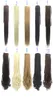 Code di cavallo sintetico clip on su peli estensioni coda di cavallo 50 cm 90g pezzi di capelli lisci sintetici più 8 colori FZP241623375