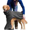 犬のアパレルベネポウファッション冬のジャケットソリッドカラー温かい子犬調整可能なペットベストコートパーカー服ソフトフリース服221128
