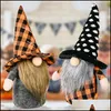 Party Favor Faceless Rudolph Plush Stuffed Toy Halloween Party Supplies Long Whisker Gnomes Plaid Bat Elf Doll Children Gifts Shop M Dhqkh