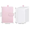 Bloc-notes A6 Cuir Feuilles mobiles Recharge Couverture pour ordinateur portable 6 trous Binder Looseleaf Spiral Binder Cash Envelope Savings Money Organizer Housing 221128