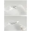 Arquivo Supplies 12pcs Conveniente PVC Clear PVC A5 A6 A7 Bolsões Bolsas Zipper Pastas para 6ring Notebook Relatórios 221128