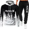 Mens Tracksuits est Fashion Tracksuit Long Sleeve Hoodies Jogging Pants Suits Pullover Casual Sports Outdoors Male Spring Autumn Sets 221128
