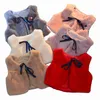Gilet mode hiver gilet fourrure bébé enfants vestes pour filles enfants vêtements veste sans manches enfant en bas âge 221125