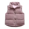 Weste Herbst Jungen Mädchen Hochwertige Cord Weste Winter Warm Verdicken Oberbekleidung Kinder Jacken Teenager Kinder Baumwolle Kleidung 221125