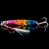 Vishaken 12 stks Vismetaal Lures Jig 7G 12G 17G 22G 30G 40G Jigs Sea Visserij Lepel Aas zinken Lure Jigging Vibe Blade voor Pike Bass 230216