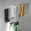 Ganci 1PC Spazio a parete in alluminio appeso per la casa Bagno e cucina Forniture per riporre gli asciugamani pieghevoli multifunzione